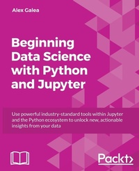 Enlarge image Cover: Beginning Data Analysis with Python And Jupyter - Packt Publishing