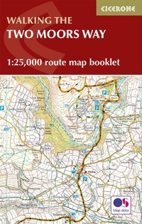 Abbildung von: Two Moors Way Map Booklet - Cicerone Press