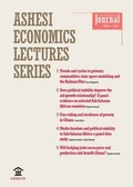 Cover: Ashesi Economics Lectures Series Journal: 1 - Mot Juste Ltd