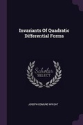 Bild: Invariants Of Quadratic Differential Forms - Palala Press
