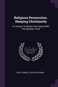 Cover: Religious Persecution. Sleeping Christianity - Palala Press