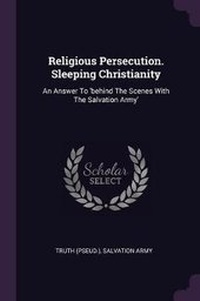 Enlarge image Cover: Religious Persecution. Sleeping Christianity - Palala Press