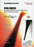 Cover: Vital Voices - Endangered Languages and Multilingualism - Foundation for Endangered Languages