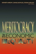 Cover: Meritocracy and Economic Inequality - Princeton University Press