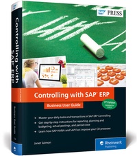 Abbildung von: Controlling with SAP ERP: Business User Guide - SAP PRESS