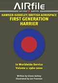 Cover: Hawker-Siddeley / British Aerospace First Generation Harrier in Worldwide Service - Airfile Publications