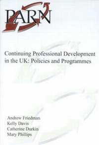 Enlarge image Cover: Continuing Professional Development in the UK - PARN (Professional Associations Research Network)