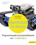 Cover: Open Robots f&uuml;r Maker - Hanser