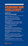 Cover: &Ouml;konomie und Gesellschaft / Steuern und Gesellschaft - Metropolis-Verlag