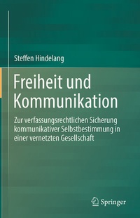 Abbildung von: Freiheit und Kommunikation - Springer