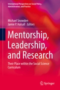 Cover: Mentorship, Leadership, and Research - Springer