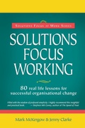 Cover: Solutions Focus Working - Solutions Books