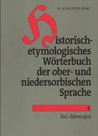 Abbildung von: Historisch-etymologisches Wörterbuch der ober- und niedersorbischen Sprache - Domowina