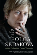 Cover: The Poetry and Poetics of Olga Sedakova - University of Wisconsin Press