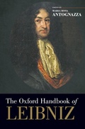 Cover: The Oxford Handbook of Leibniz - Oxford University Press Inc