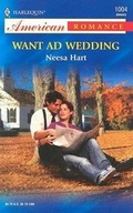 Cover: Want Ad Wedding - Harlequin American Romance