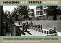 Cover: Housing As If People Mattered - Naval Institute Press