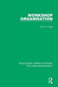 Cover: Workshop Organisation - Routledge