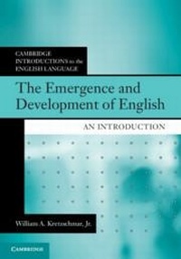 Enlarge image Cover: The Emergence and Development of English - Cambridge University Press