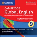 Cover: Cambridge Global English Stage 9 Cambridge Elevate Digital Classroom Access Card (1 Year) - Cambridge University Press