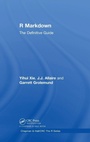 Cover: R Markdown - CRC Press