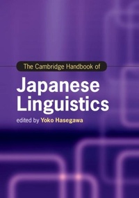 Abbildung von: The Cambridge Handbook of Japanese Linguistics - Cambridge University Press