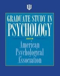 Abbildung von: Graduate Study in Psychology - American Psychological Association