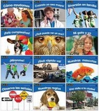 Enlarge image Cover: Spanish Rising Readers Social Studies Single Copy Boxed Set Volume 1 - Newmark Learning