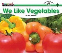 Enlarge image Cover: We Like Vegetables Shared Reading Book (Lap Book) - Newmark Learning