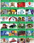 Cover: Spanish Rising Readers Science Volumes 1 and 2 Single Copy Boxed Set - Newmark Learning