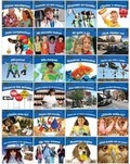 Cover: Spanish Rising Readers Social Studies Volumes 1 and 2 Single Copy Boxed Set - Newmark Learning