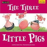 Enlarge image Cover: Read Aloud Classics: The Three Little Pigs Big Book Shared Reading Book - Newmark Learning