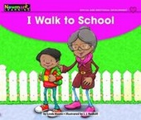 Enlarge image Cover: I Walk to School Leveled Text - Newmark Learning