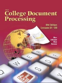 Abbildung von: Gregg College Keyboarding and Document Processing (GDP), Kit 2 for Word 2003 (Lessons 61-120) - McGraw Hill Higher Education