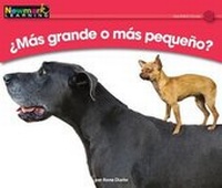 Enlarge image Cover: +ms Grande O MS Pequeo? Leveled Text - Newmark Learning