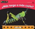 Cover: +ms Largo O MS Corto? Leveled Text - Newmark Learning