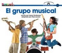 Enlarge image Cover: El Grupo Musical Shared Reading Book - Newmark Learning
