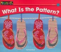 Enlarge image Cover: What Is the Pattern? Leveled Text - Newmark Learning
