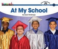 Enlarge image Cover: At My School Shared Reading Book - Newmark Learning