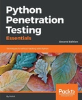 Cover: Python Penetration Testing Essentials - Packt Publishing