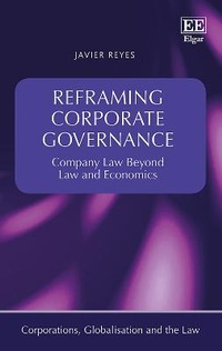 Abbildung von: Reframing Corporate Governance - Edward Elgar Publishing
