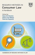 Cover: Research Methods in Consumer Law - Edward Elgar Publishing