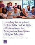 Cover: Promoting the Long-Term Sustainability and Viability of Universities in the Pennsylvania State System of Higher Education - RAND