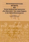 Cover: Neuere Editionen Der Sogenannten 'Ego-Dokumente' Und Andere Projekte in Den Editionswissen - Archeobooks