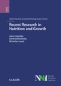 Cover: Recent Research in Nutrition and Growth - S. Karger
