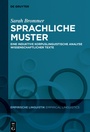 Cover: Sprachliche Muster - De Gruyter