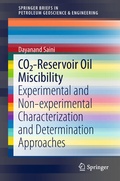 Cover: CO2-Reservoir Oil Miscibility - Springer