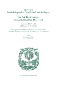 Enlarge image Cover: 1647-1650 - De Gruyter