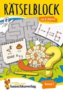 Cover: Rätselblock ab 8 Jahre - Band 1 - Hauschka Verlag