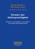 Cover: Formen der Mehrsprachigkeit - Stauffenburg